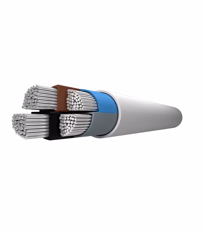 Ile waży metr kabla 240 aluminium?