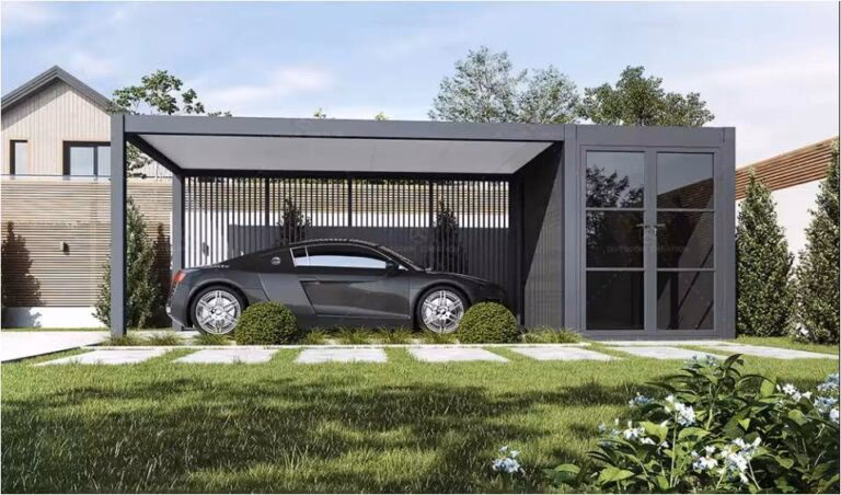 Hvad koster en stål garage?