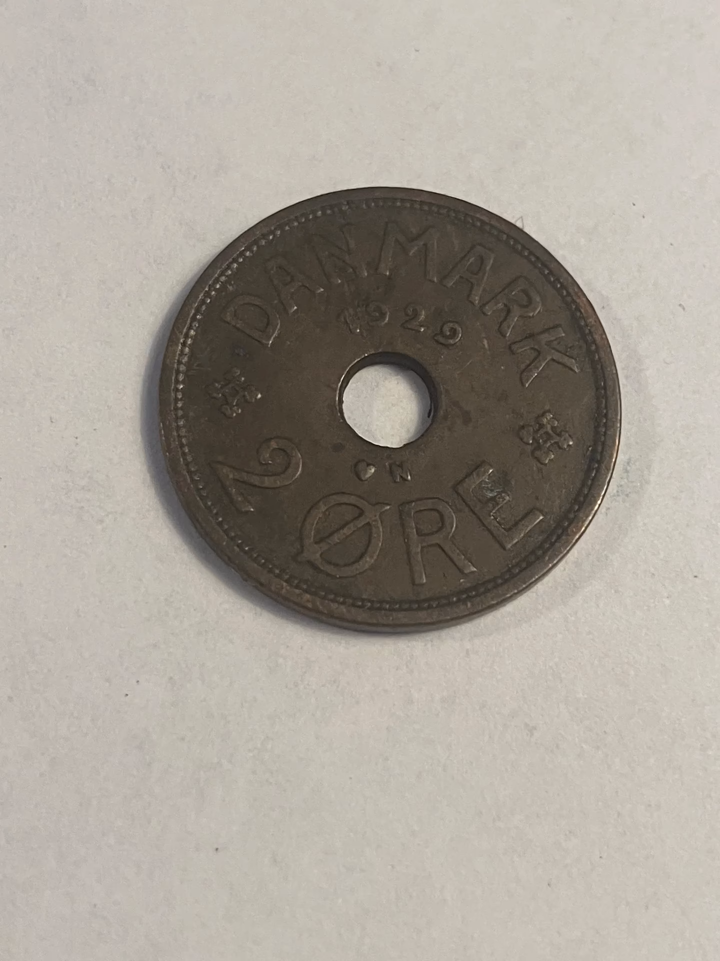 Hvor meget er en 2 øre fra 1927 værd?