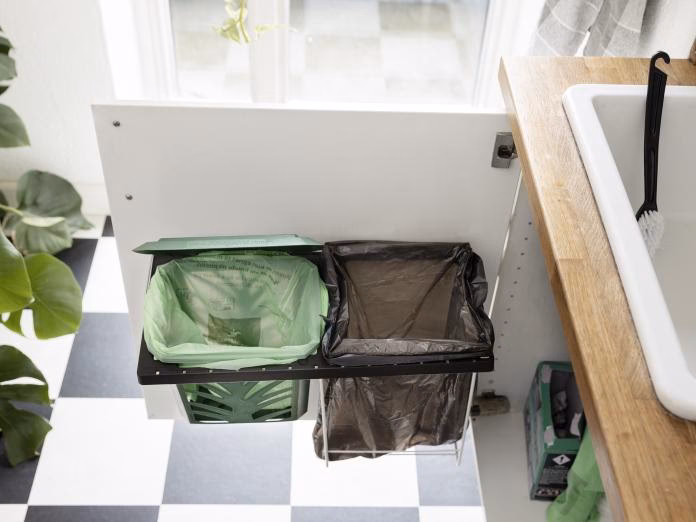 Hvor får jeg de grønne affaldsposer i København?