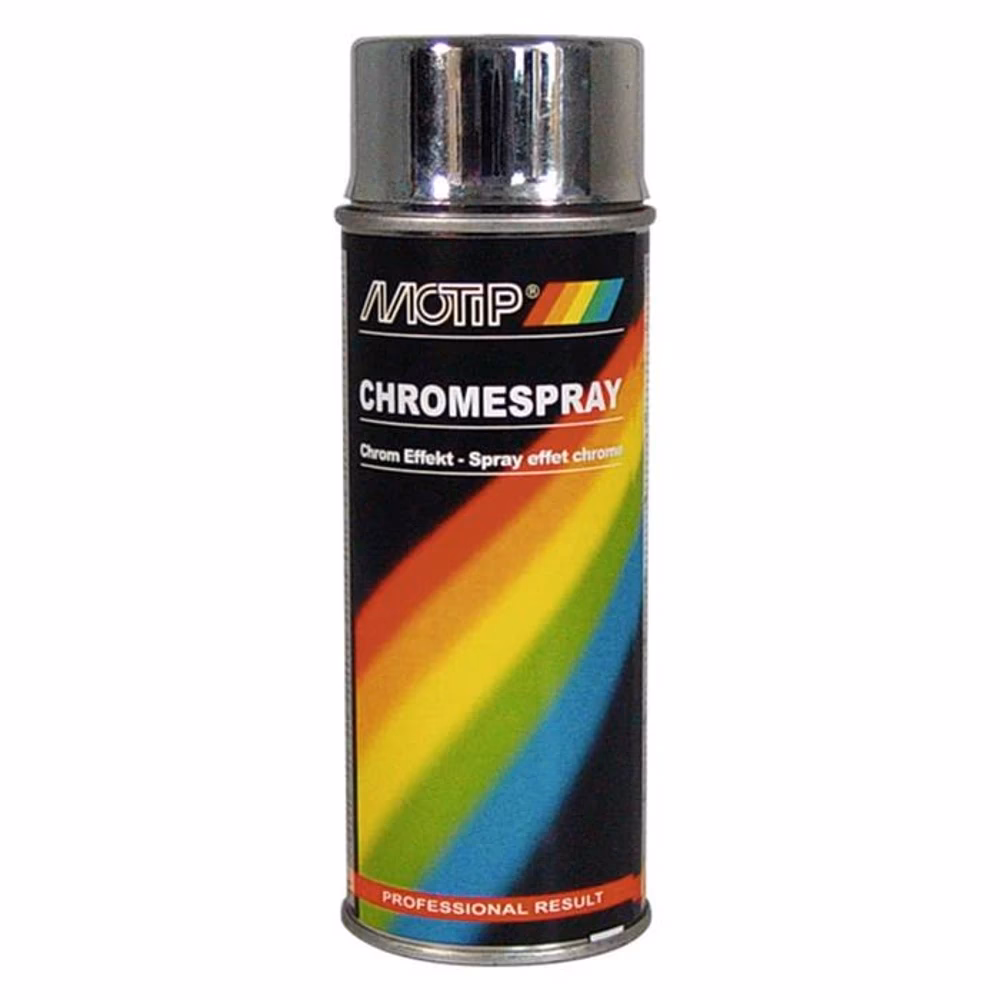 Kan man spraymale chrome?