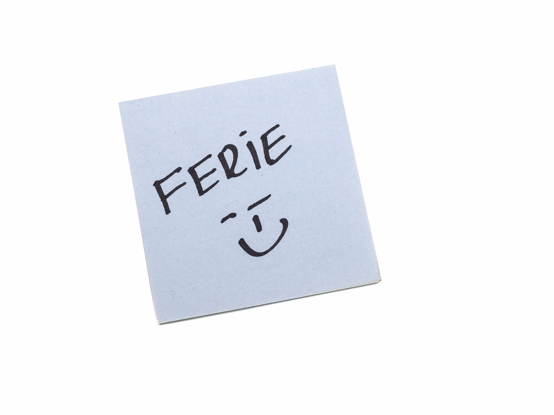 Hvordan varsles ferie?